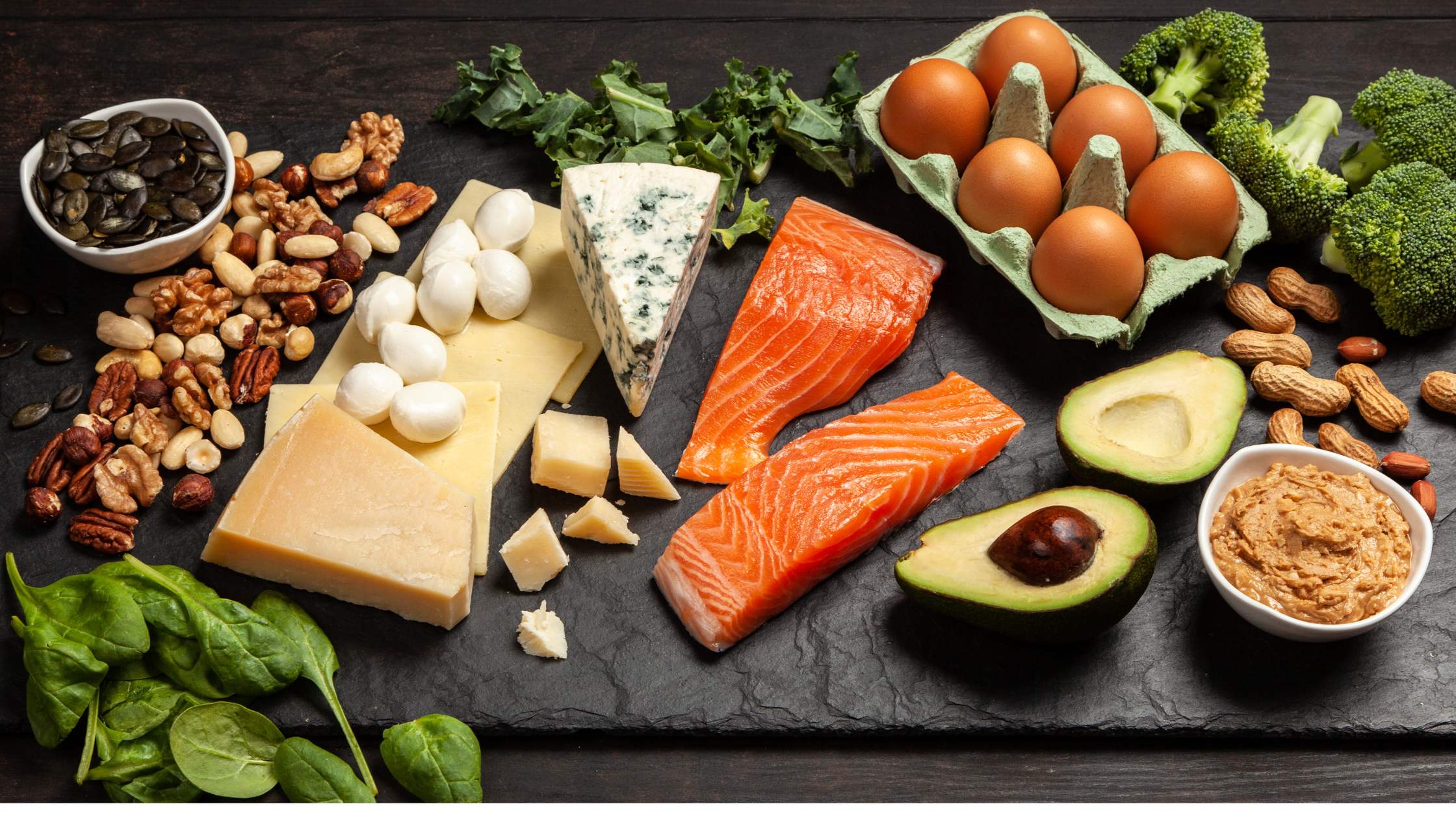 food ingredients for menu