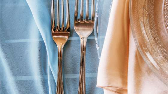Event Design Ideas Peach Napkin
