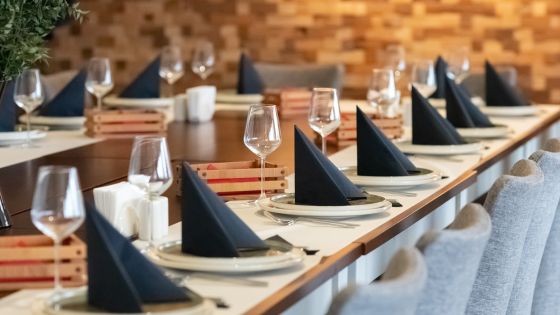 private event table for improved restaurant revenue management