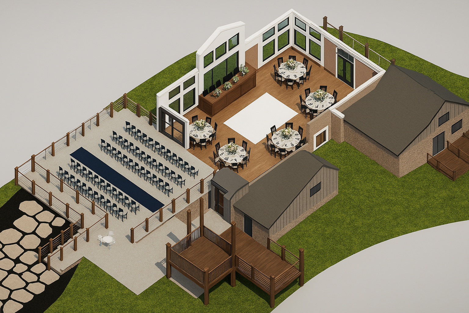 Event Design Using Tripleseat Floorplans